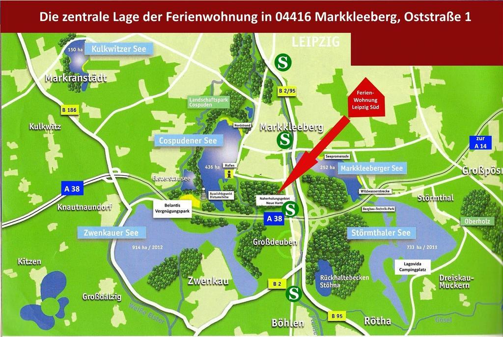 Ferienwohnung Leipzig Sued Markkleeberg Oda fotoğraf